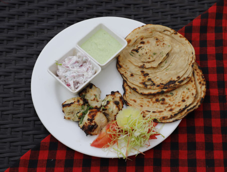 Chicken Malai Tikka 2 Paratha