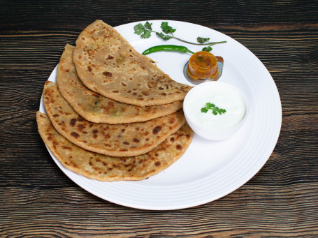 Sattu Paratha (2 Pcs) Dahi Pickle