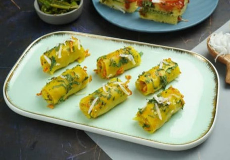 Khandvi Dhokla (5 Pcs