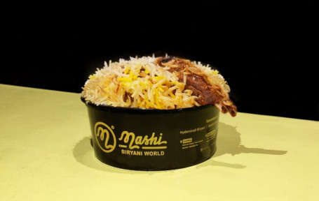 Hyderabadi Mutton Dum Biryani (In Box) (Serves 1 Large Pc)