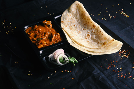 Mushroom Boti Masala 2 Mughlai Paratha