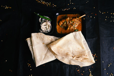 Mutton Curry (1 Piece) 2 Roomali Roti