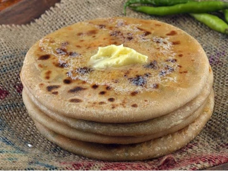 Panjabi Mix Paratha 2 Pcs With Butter