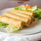 Ve10. Fried Vegetarian Egg Rolls Over Vermicelli