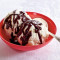Ice Cream [2 Scoops] With Chocolate Sauce