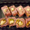 Chicken Chili Sushi In Pink (Uramaki) (8 Pieces)