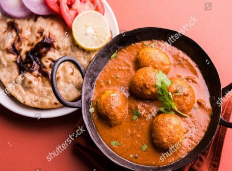 Dum Aloo Banarsi With Tandoori Roti