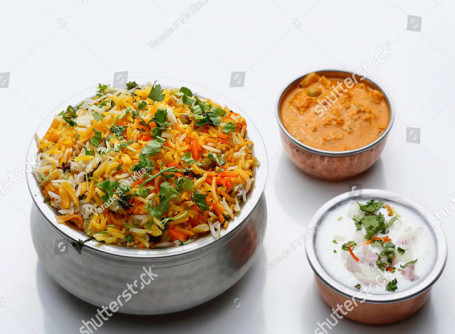 Handi Dum Veg Biryani