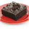 Hand Decorated Chocolate Fudge Cake Square, Oz