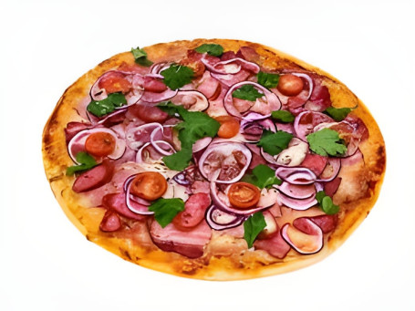 Onion And Tomtao Pizza