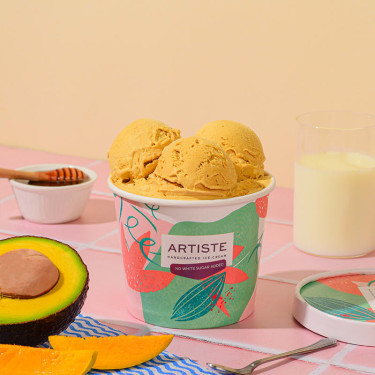 Mango Avocado Ice Cream 500 Ml