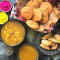 Jumbo Aloo Kachori (4 Pcs) Sabji Pickle