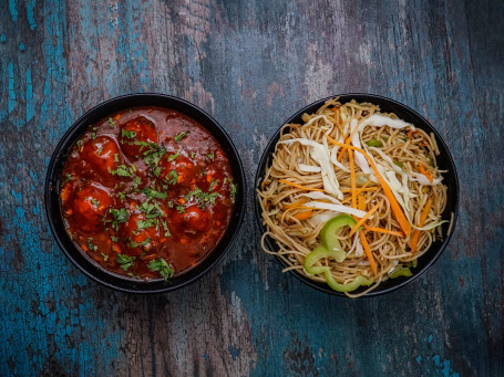 Fideos Vegetales Paneer Chilli O Veg Manchurian O Paneer Manchurian