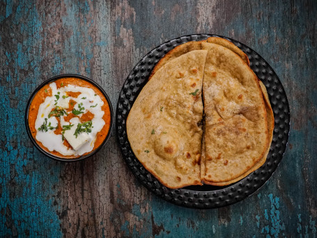 Kadai Paneer 2 Tandoori Roti Or Rice