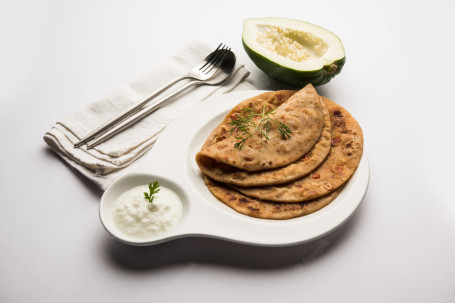 Papaya Paratha 2 Pieces