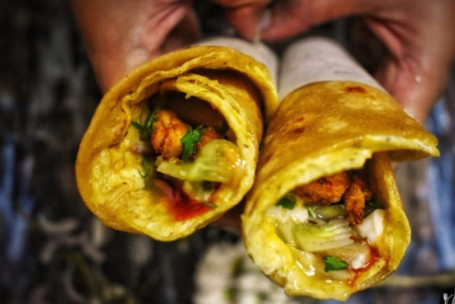 Mughlai Junction Special Chicken Roll