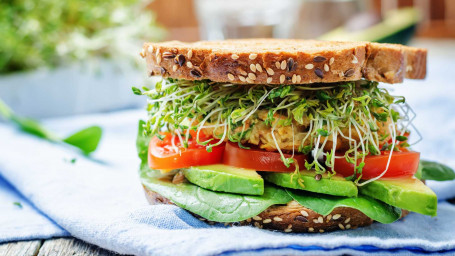 Avocado Chickpea Sandwich