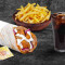 (1 Porciones) Pollo Bhuna Overload Wrap Fries Thums Up Meal