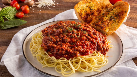 Bucket Of Pasta Meat Sauce