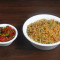 Fried Rice With Paneer Manchurian Combo