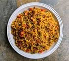 Vegetable Masala Maggi With Butter