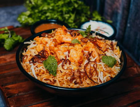 Prawn Laziz Biryani (Seafood Lover)