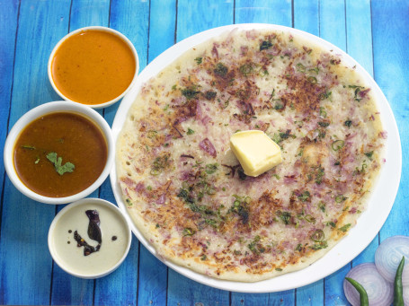 Onion Butter Paneer Uttapam