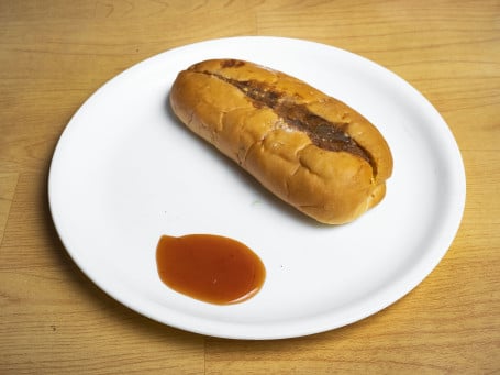 Veg Manchurian Hot Dog (1 Pc)