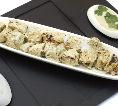 Stuff Malai Chaap (Paneer Stuffed Malai Chaap)