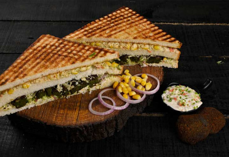 Triple Layer Corn Sandwich