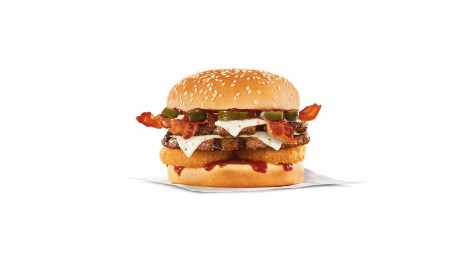 Double Spicy Western Bacon Cheeseburger