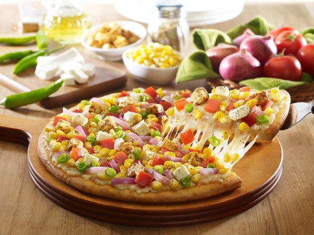 Corn Pizza (Medium Pan) (Serves 1-2)