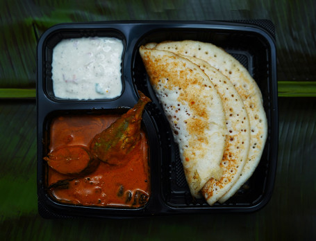 Dosa Fish Curry Combo