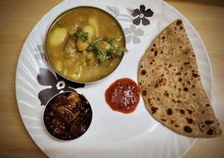 Aloo Sabji 2 Oil Paratha