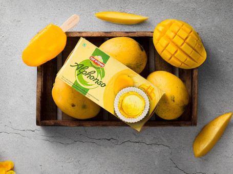 Natural Alphonso Ice Cream [700 Ml]