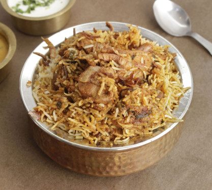 Hyderabadi Mutton Dum Biryani [Serves 1]