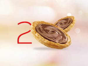 2 Sfihas De Hojaldre De Chocolate