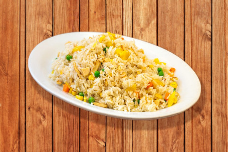 Veggie Chicken And Pineapple Fried Rice
