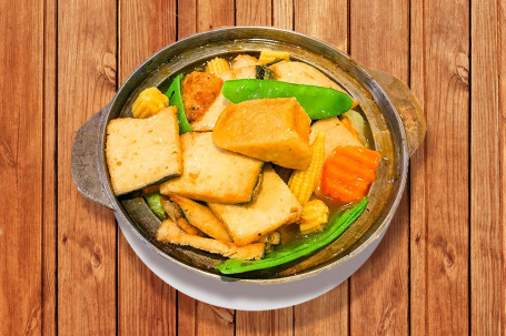 Veggie Cod Fillets Tofu Hot Pot
