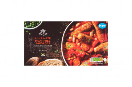 Morrisons The Best Meat Free Lincolnshire Style Sausages
