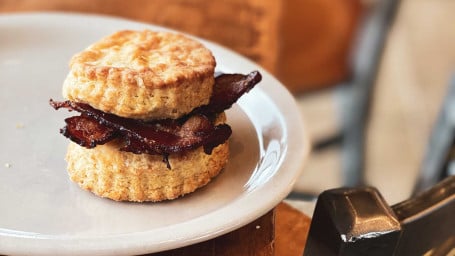 Retro Biscuit Bacon