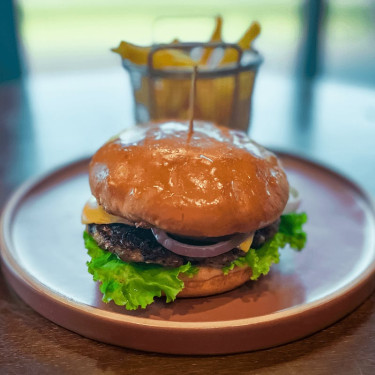 Green Chimichuri Chicken Burger 4 Inch