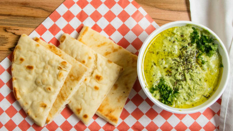 Jalapeño Cilantro Hummus Pita