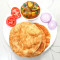 Aloo Bhaji With 4 Soft Poori