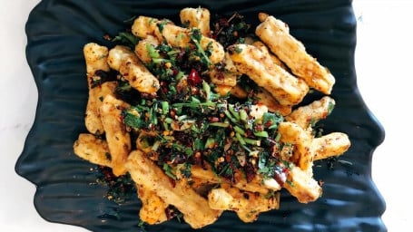 Spicy Dried Eggplant