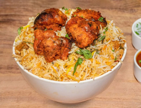 Chicken Tikka Biryani (Full) Raita