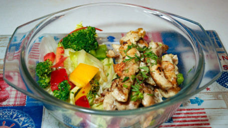 Grilled Chicken Steak Exotic Salad