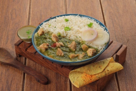 Murgh Saagwala Rice Bowl (500 Gm)