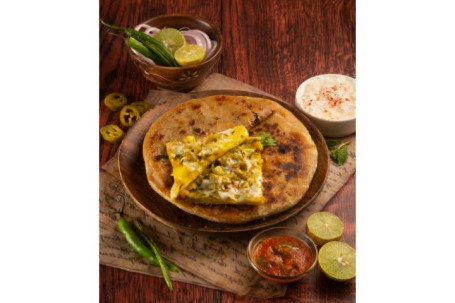 Jalapeno Cheese Paratha (Large 300Gms)