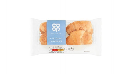 Co Op All Butter Curved Croissants